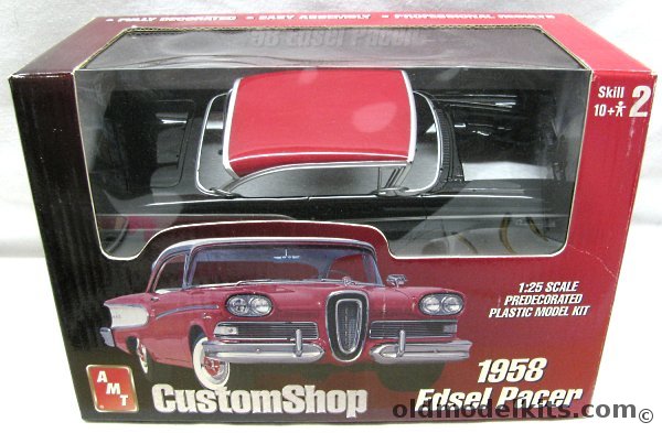 AMT 1/25 1958 Edsel Pacer 'Pro Shop'- Completely Factory Painted, 30245 plastic model kit